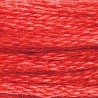 DMC #349 Red Pepper official colour swatch