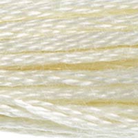 DMC #746 Pearlescent Vanilla official colour swatch