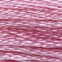 DMC #3608 Foxglove official colour swatch