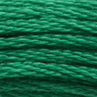DMC #3850 Emerald official colour swatch