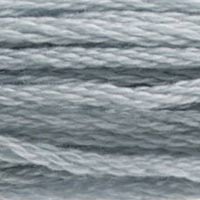 DMC #168 Metallic Town Mouse grey official colour swatch