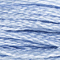 DMC #3840 Linen Flower Blue official colour swatch