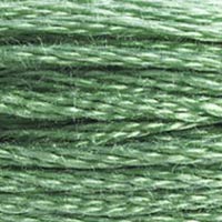 DMC #320 Fern official colour swatch