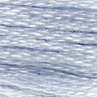 DMC #3747 Pearlescent Ice Blue official colour swatch
