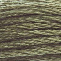 DMC #640 grey Cobblestone official colour swatch