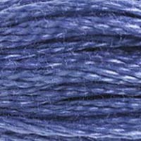 DMC #322 Delft Blue official colour swatch
