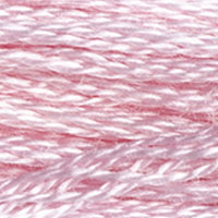 DMC #3689 Pale Orchid official colour swatch