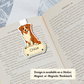 Custom Border Collie Dog Magnet / Bookmark - Red and White