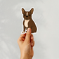 Custom Boston Terrier Dog Sticker - Seal and White | Personalized with Name