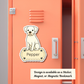 Personalized Boxer Dog Sticker - White