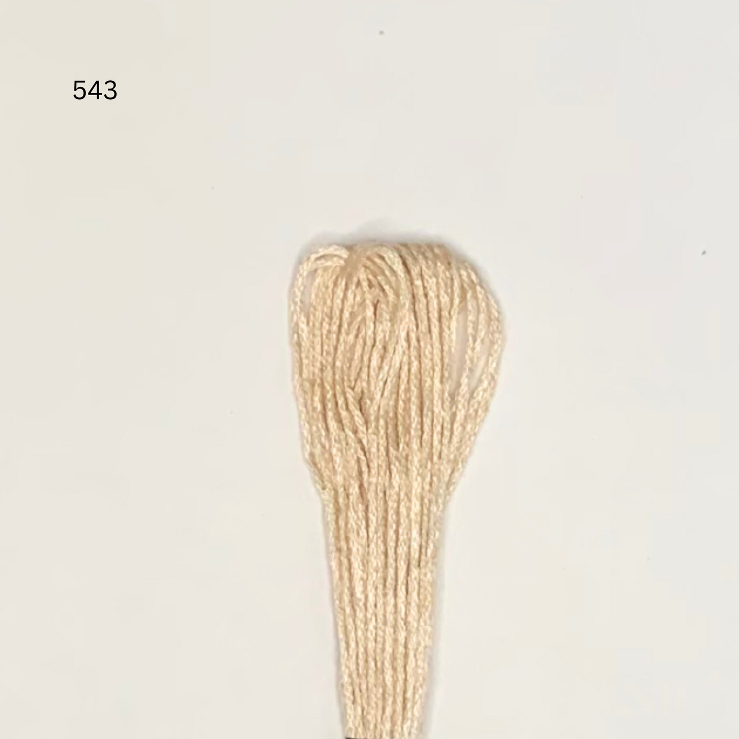 CXC #543 - Beige Brun Ultra Très Léger - Fil de Coton 6 Brins