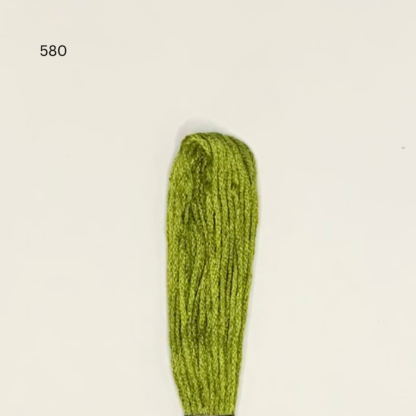 CXC #580 - Vert mousse foncé - Fil de coton à 6 brins