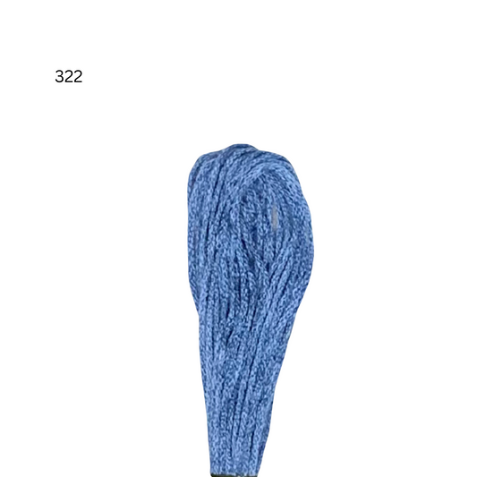 CXC #322 - Baby Blue Medium - 6-Strand Cotton Floss
