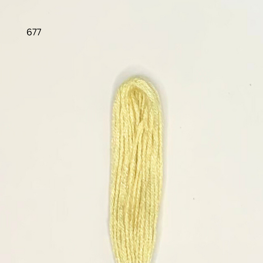 CXC #677 - Old Gold Very Light - 6-Strand Cotton Floss