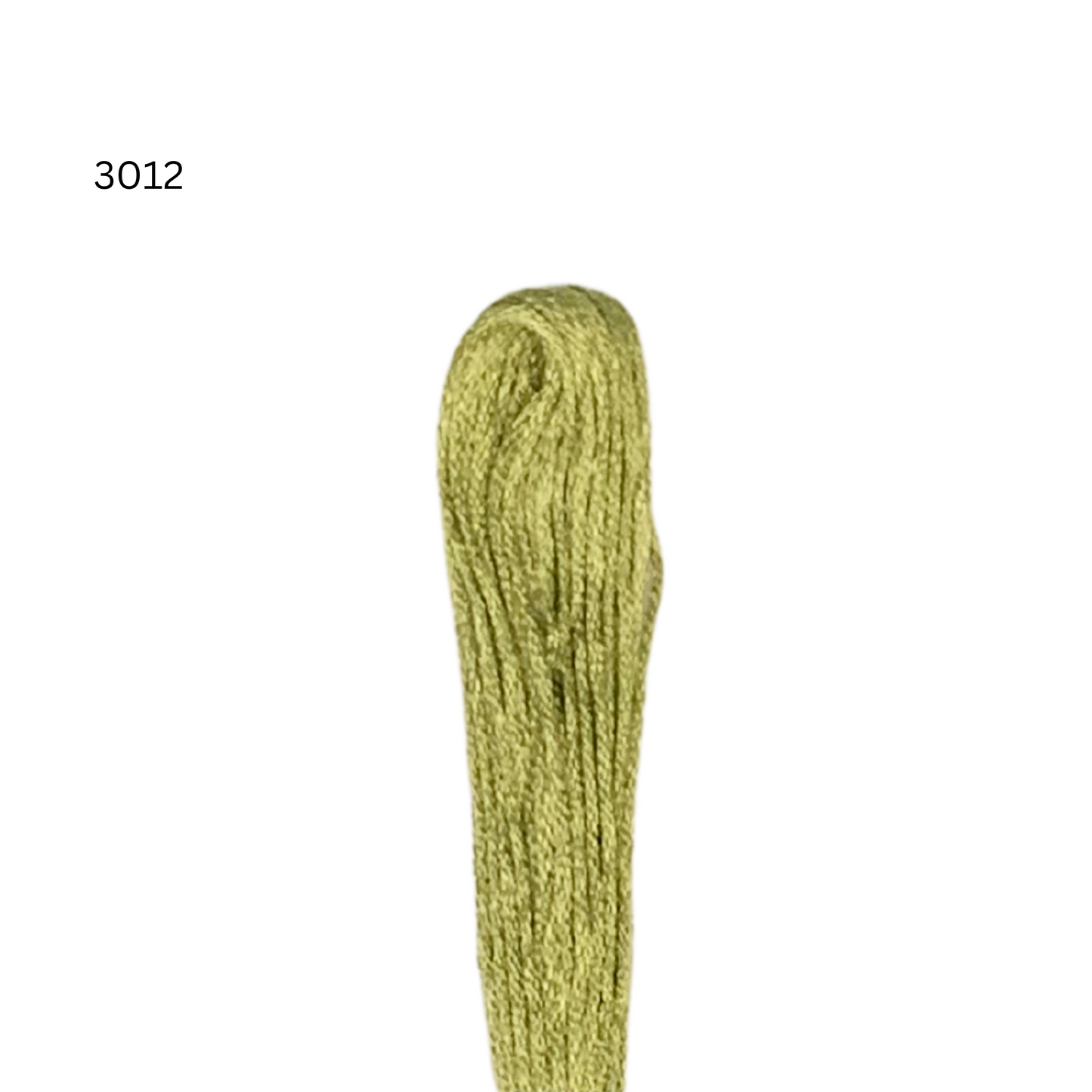 CXC #3012 - Medium Khaki Green - 6-Strand Cotton Floss