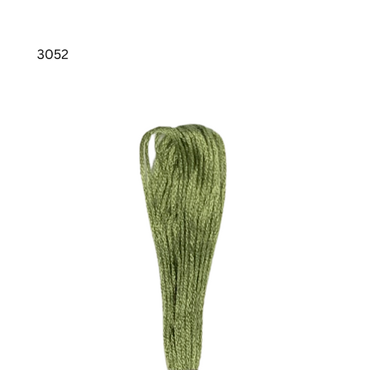 CXC #3052 - Medium Green Gray - 6-Strand Cotton Floss