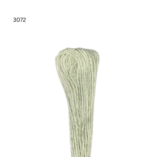 CXC #3072 - Ultra Light Beaver Gray -6-Strand Cotton Floss