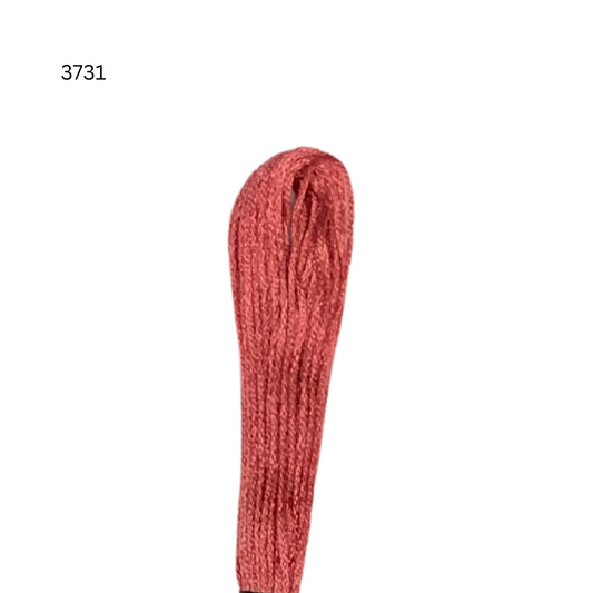 CXC #3731 - Very Dark Dusty Rose - 6-Strand Cotton Floss