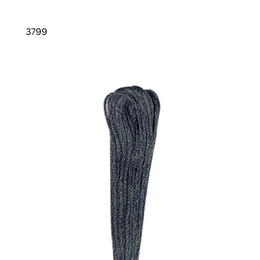 CXC #3799 - Very Dark Pewter Gray - 6-Strand Cotton Floss