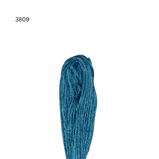 CXC #3809 - Medium Turquoise - 6-Strand Cotton Floss
