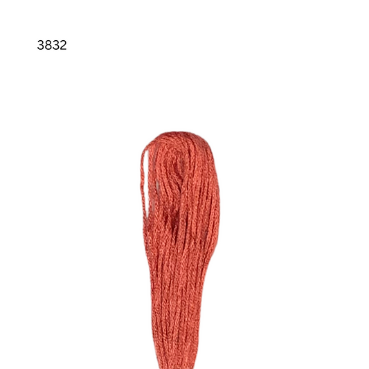 CXC #3832 - Framboise moyenne - Fil de coton 6 brins