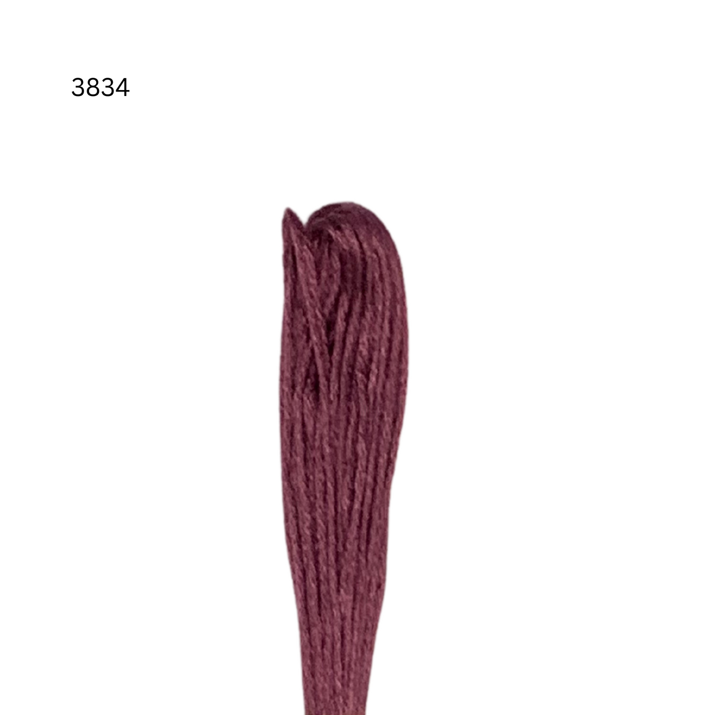 CXC #3834 - Raisin foncé - Fil de coton à 6 brins