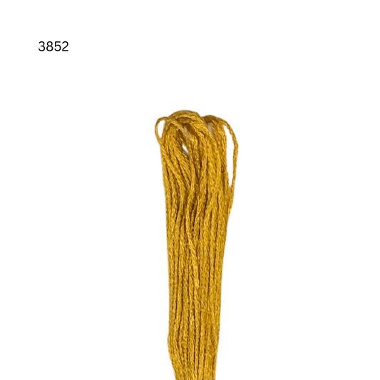 CXC #3852 - Or paille foncé - Fil de coton à 6 brins