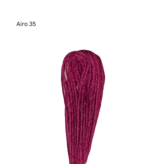 Airo #035 - Fuchsia très foncé - Fil de coton 6 brins