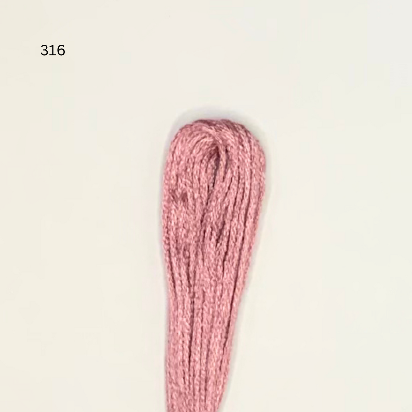 CXC #316 - Antique Mauve Light - 6-Strand Cotton Floss