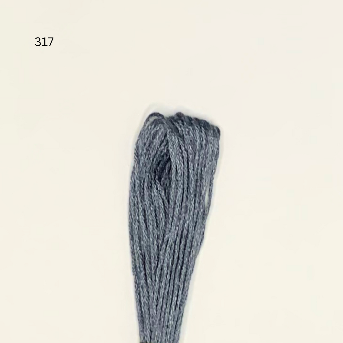 CXC #317 - Pewter Gray - 6-Strand Cotton Floss