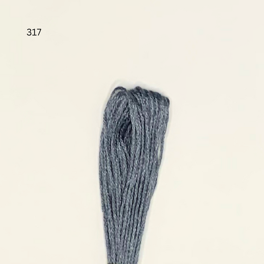 CXC #317 - Pewter Gray - 6-Strand Cotton Floss