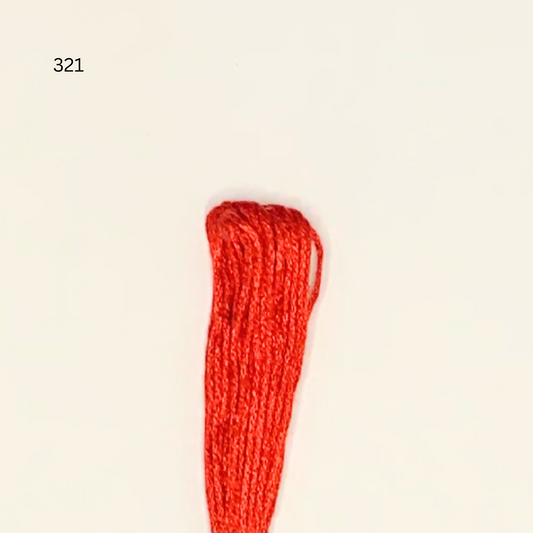 CXC #321 - Red - 6-Strand Cotton Floss
