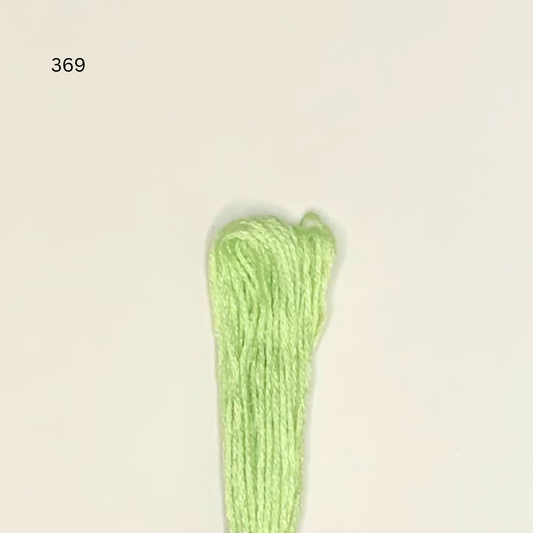 CXC #369 - Very Light Pistachio Green - 6-Strand Cotton Floss