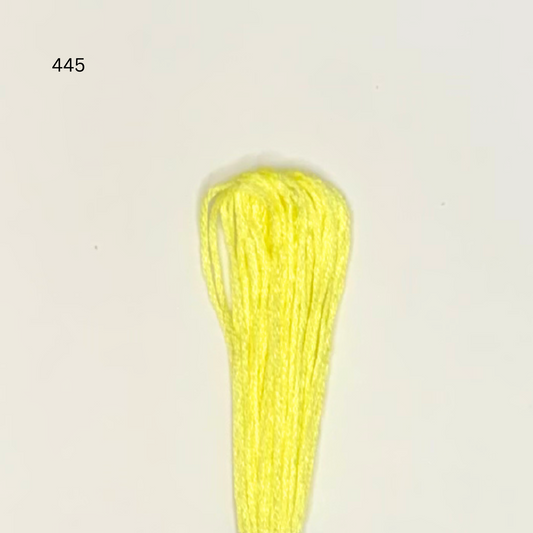 CXC #445 - Light Lemon - 6-Strand Cotton Floss