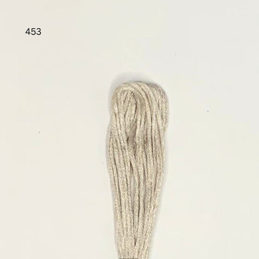 CXC #453 - Light Shell Gray - 6-Strand Cotton Floss