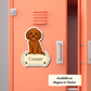 Custom Cavapoo Dog Magnet - Red | Personalized with Pet Name
