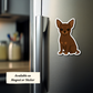Custom Chihuahua Dog Magnet - Short Haired Chocolate | Personalized with Pet Name