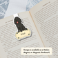 Custom Cocker Spaniel Dog Magnet / Bookmark - Black