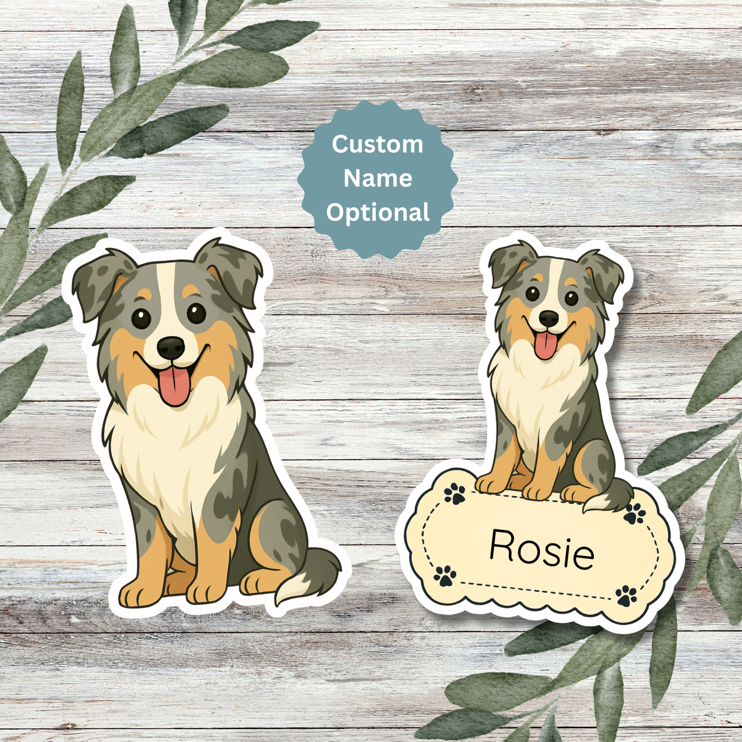 Collie (Rough) - Blue Merle dog merchandise hero
