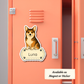 Custom Pembroke Corgi Dog Magnet - Sable and White | Personalized with Pet Name