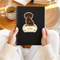 Custom Dachshund Dog Sticker - Chocolate and Tan | Personalized with Name