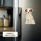 Custom Dalmatian Dog Sticker - Liver Spotted | Personalized with Name