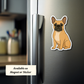 Custom French Bulldog Dog Sticker - Fawn | Personalized with Name