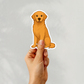 Custom Golden Retriever Dog Sticker - Classic Golden | Personalized with Name