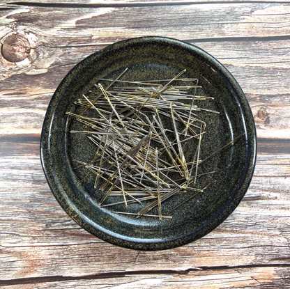 Aiguilles à point de croix en acier inoxydable – Tailles 22, 24 et 26 | Aiguilles à pointe émoussée