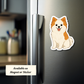 Custom Pomeranian Dog Sticker - Parti | Personalized with Name