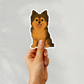 Custom Pomeranian Dog Sticker - Sable | Personalized with Name