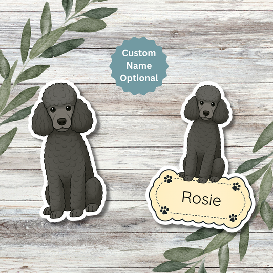 Poodle - Black dog merchandise hero