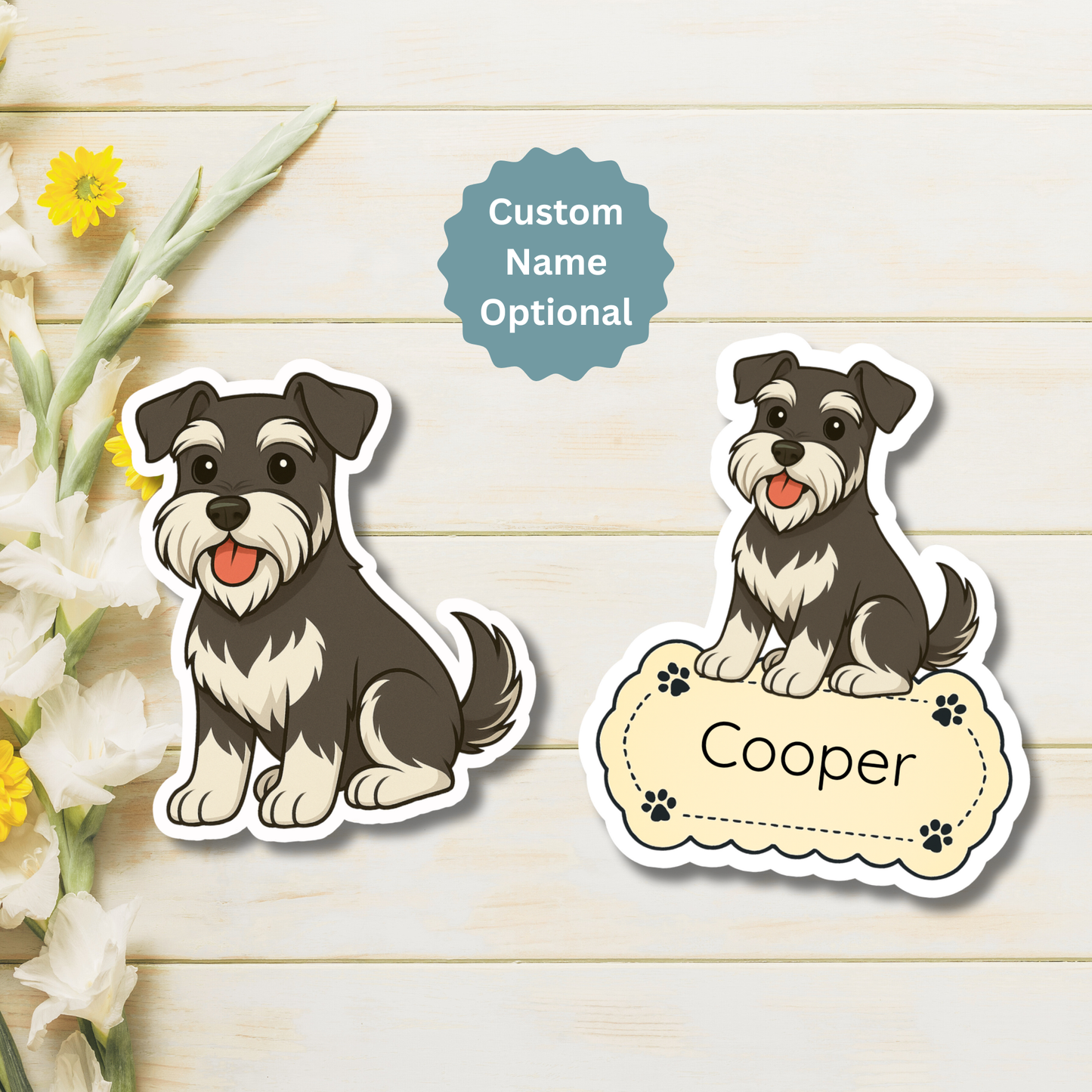 Schnauzer - Black and Silver dog merchandise hero