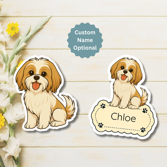Shih Tzu - Gold and White dog merchandise hero